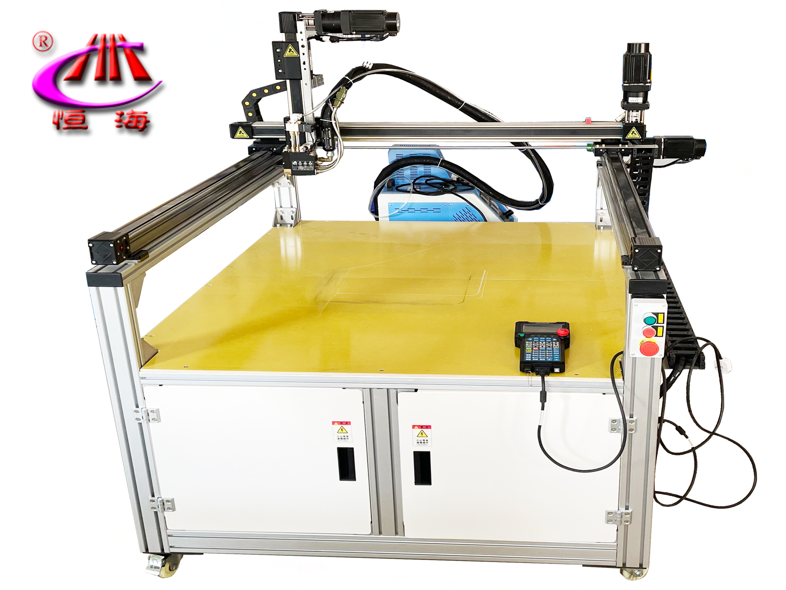Full automatic hot melt adhesive three-axis dispensing machine